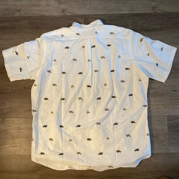 Ralph Lauren Mens NWT 3xl Short Sleeved Shirt With Stylized Embroidery - Picture 5 of 6